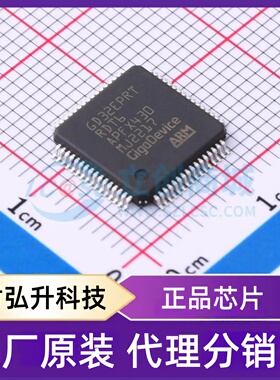 全新原装 GD32EPRTRDT6 封装 LQFP-64(10x10) 单片机(MCU/MPU/SOC