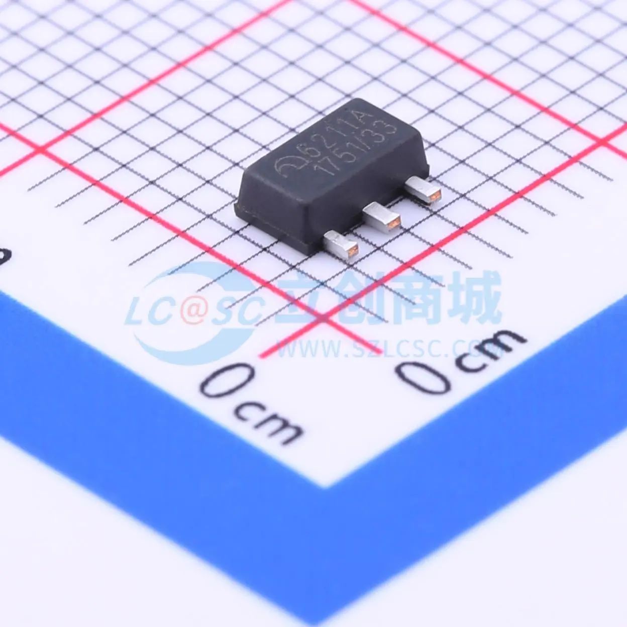 原装正品 ME6211A33PG-N 封装SOT-89 线性稳压器(LDO)