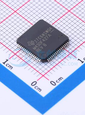 原装正品 MSP430F427AIPM 封装LQFP-64(10x10) 单片机(MCU/MPU/SO