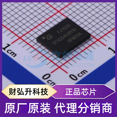全新原装 GD5F1GQ4UBYIGR 封装 WSON-8-EP(6x8) NAND FLASH