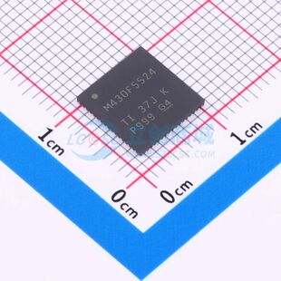 原装正品 MSP430F5524IRGCR 封装VQFN-64-EP(9x9) 单片机(MCU/MPU