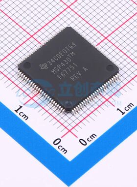 原装正品 MSP430F67751IPZR 封装LQFP-100(14x14) 单片机(MCU/MPU