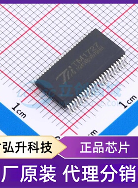 原装正品 TM1727 封装SSOP-48-300mil LCD驱动