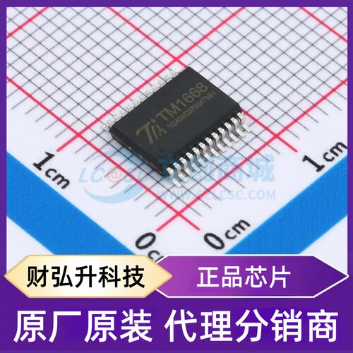 全新原装 TM1668-SSOP24-TA2108 封装 SSOP-24 LED驱动