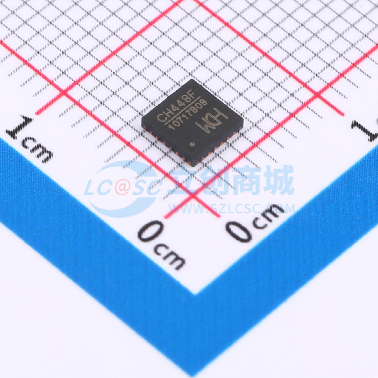 CH448F QFN-24-EP(4x4) 模拟开关/多路复用器