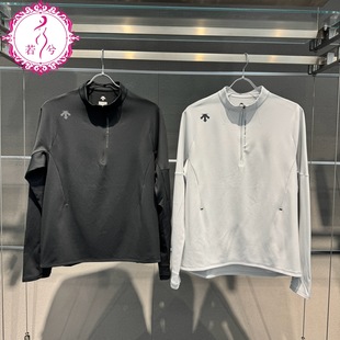 DESCENTE迪桑特2025秋冬男跑步运动健身速干长袖 D5431RTL45 针织衫