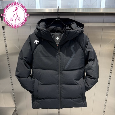 DESCENTE迪桑特2025冬季男士综训防风防泼水保暖羽绒服D5491TDJ33