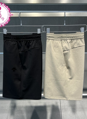 DESCENTE迪桑特2025夏季男士跑步运动健身梭织短裤D5331EKH50