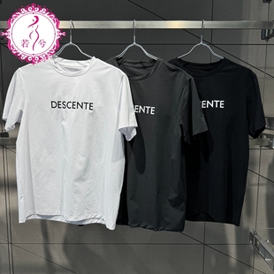 ESSENTIAL系列短袖 DESCENTE 男士 針織衫 迪桑特2025夏季 D5231ETS50