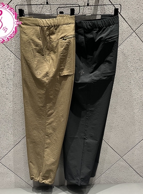 DESCENTE迪桑特2024男子休闲时尚夏季速干梭织运动长裤D3231BPT93