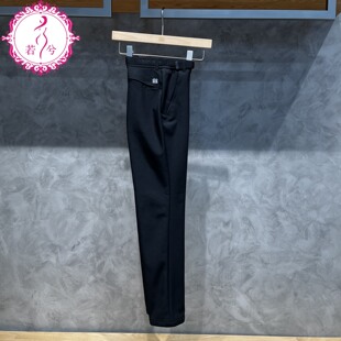 KOLON LKLP5WN114 SPORT可隆25冬女士加绒休闲运动防泼水梭织长裤