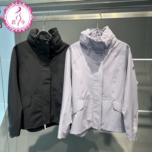 DESCENTE迪桑特2025秋冬女士隐藏帽梭织防风防泼水外套D5432SJK70