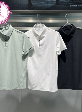 DESCENTE迪桑特25夏季男士训练速干吸湿排汗短袖POLO衫D5231TPS54