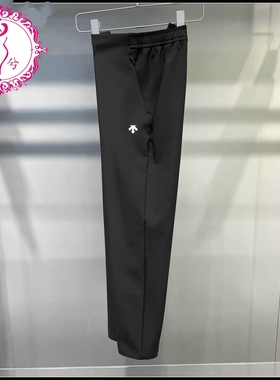 DESCENTE迪桑特2025年冬款女子运动防泼水加绒锥形长裤D5432TPT41