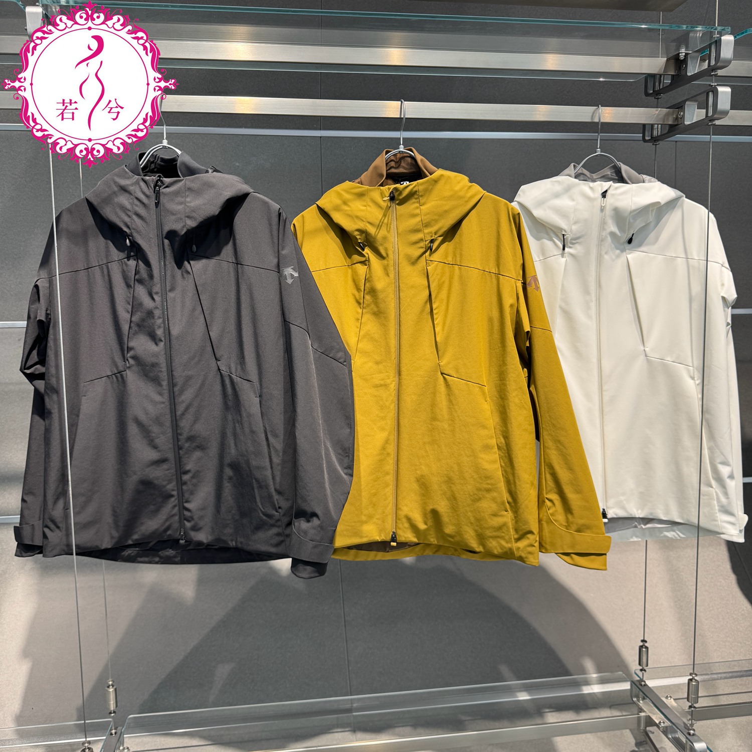 DESCENTE迪桑特25冬男士抓绒内胆防风防水三合一两件套D5431STT50