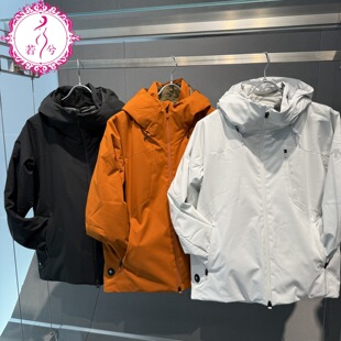 DESCENTE迪桑特2025秋冬男士防水透湿可温控充电棉服D5431SPD51