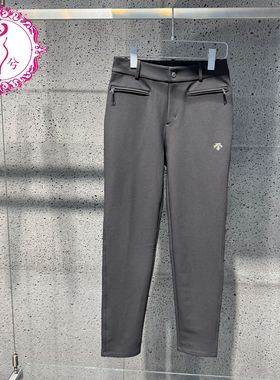 DESCENTE迪桑特2025冬季女士休闲运动针织长裤D5432SFP56