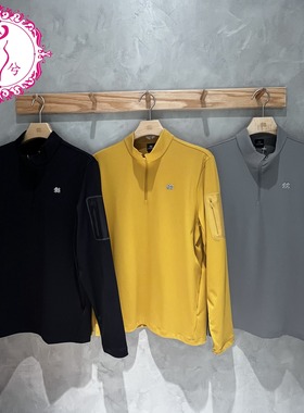 KOLON SPORT可隆2026春款男士休闲运动立领半拉链卫衣LHZT6SN011