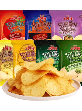 上好佳田园薯片多口味组合