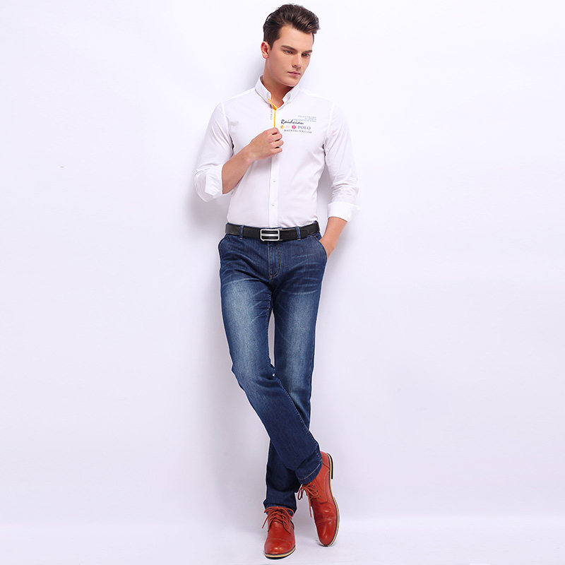 Jeans droite en vrac RAIDCIAU en coton pour été - Ref 1464569 Image 4