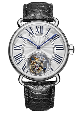 海鸥手表男女情侣陀飞轮机械表皮表带传承系列6032-维罗纳