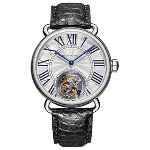 海鸥手表男女情侣陀飞轮机械表皮表带传承系列6032 维罗纳