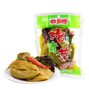 包邮四川泡菜盈棚泡青菜400g*3袋酸菜鱼调料老坛泡制酸菜