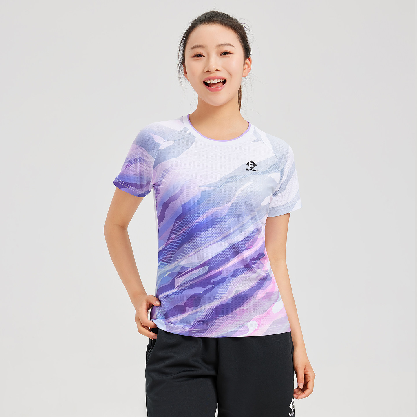 薰风羽毛球服健身服女男上衣定制