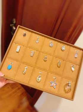 工厂清货925纯银吊坠施华洛海星经典椭圆香槟色白水晶爱心方糖