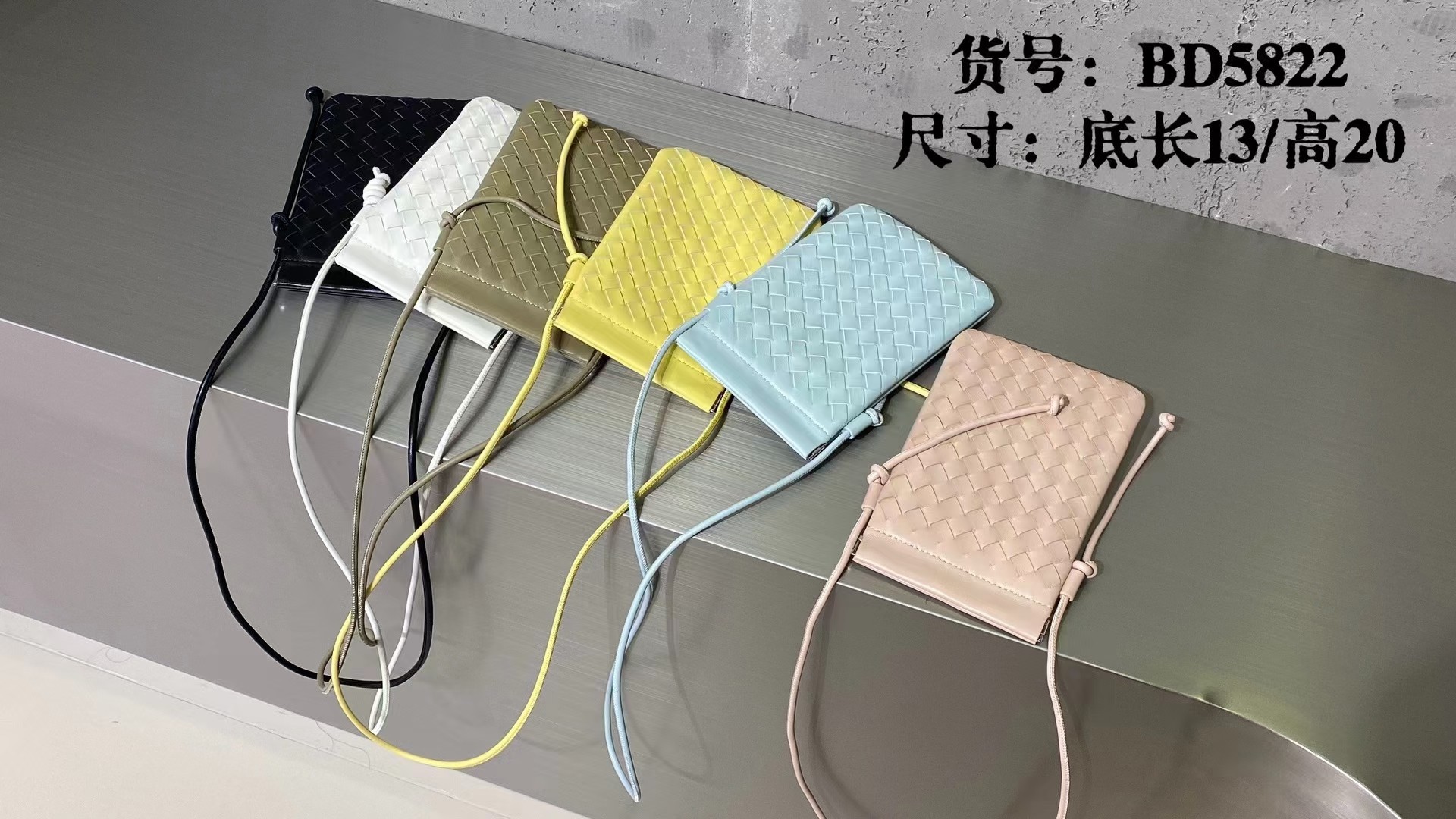 百豆头层羊皮手机包手工编织包小众设计复古轻便韩版百搭特价清仓