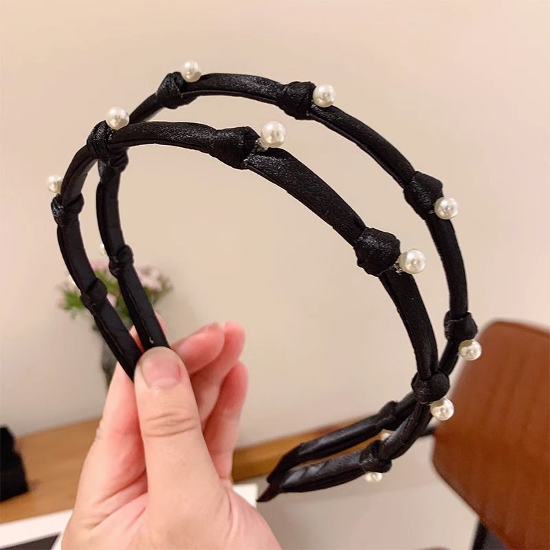 发饰发箍珍珠发箍合金小香风百搭图片