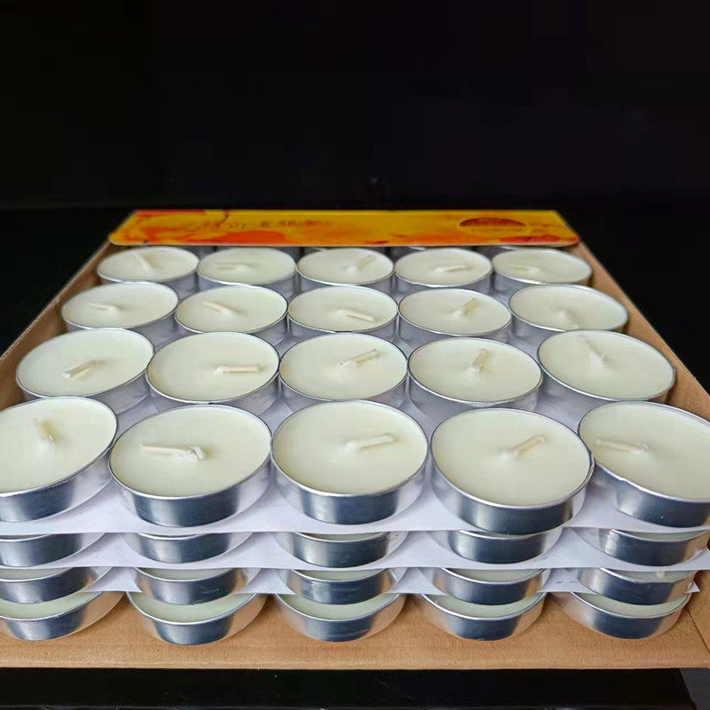 供佛无烟蜡烛灯长明灯白色酥油灯