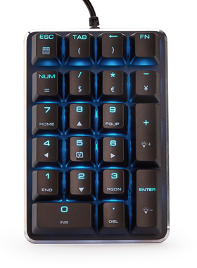 魔蛋21键  外接数字小键盘机械键盘 USB免切换财务会计笔记本电脑