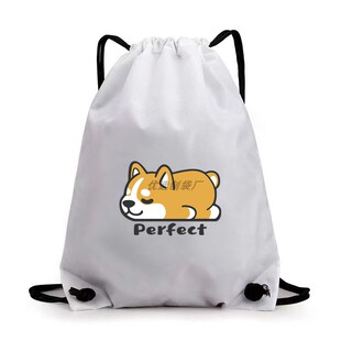 儿童篮球袋足球排球羽毛球网球收纳袋抽绳学生防水双肩包训练背包