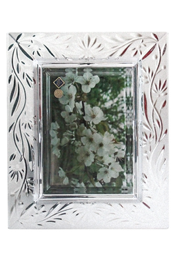 捷克进口Bohemia水晶玻璃相框7寸靓照证书奖状台面装饰家居摆件