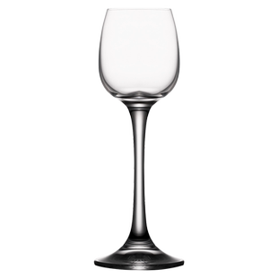 捷克进口水晶玻璃高脚烈酒杯酒店高档无暇水晶杯70ml白酒杯一口杯