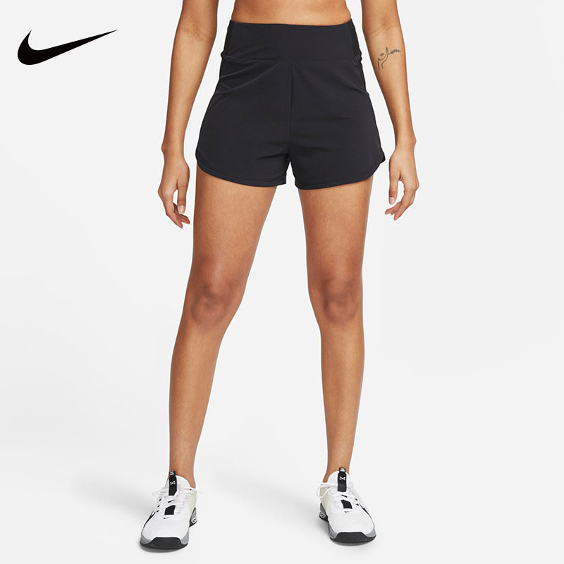 Nike耐克短裤女2024夏季新款训练健身运动裤透气休闲热裤DX6019