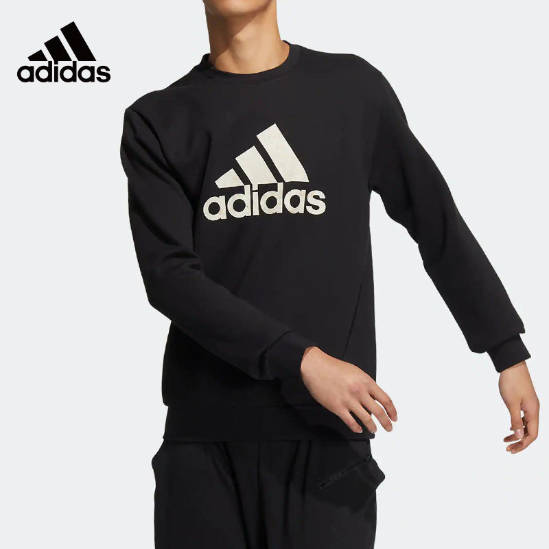 阿迪达斯卫衣Adidas印花Logo