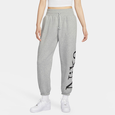 Nike耐克女裤加绒标志运动裤春季新款格雷系配色运动束脚裤FN2553