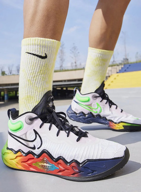 Nike耐克男鞋2021秋季新款AIR ZOOM G.T. RUN EP篮球鞋DM7235