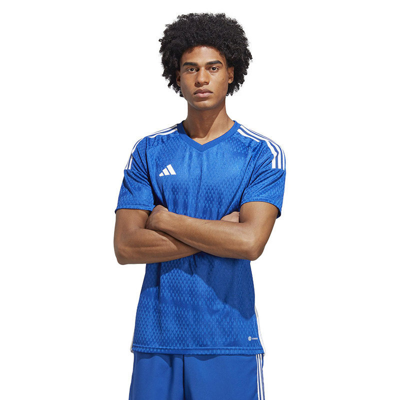 Adidas阿迪达斯夏季新款足球训练服组队服比赛服球衣短袖HT5684
