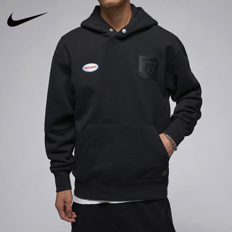 NIKE耐克卫衣保暖连帽套头衫