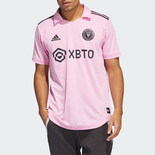 Adidas阿迪达斯22-23季迈阿密国际梅西主场球员版短袖球衣JE9705