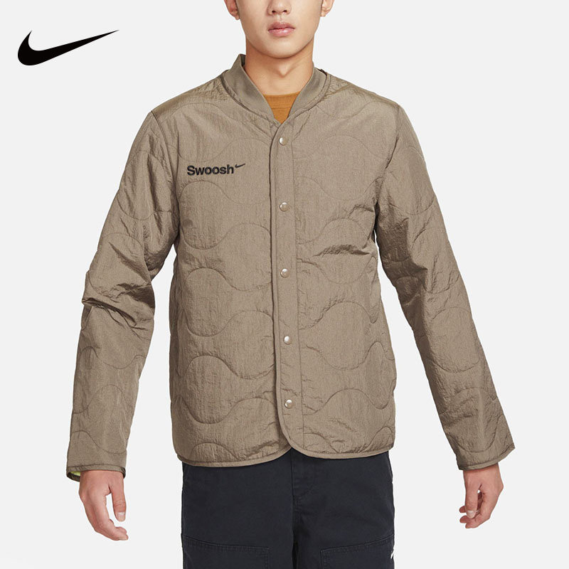 NIKE耐克棉衣外套男立领
