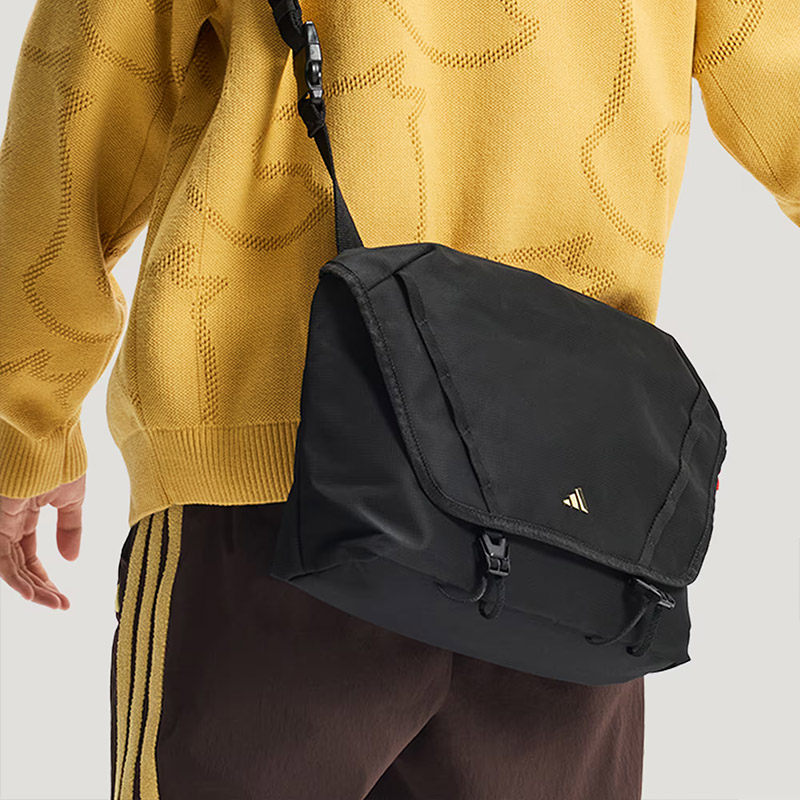 Adidas/阿迪达斯新年款男女邮差包运动休闲包单肩斜挎包KS8255