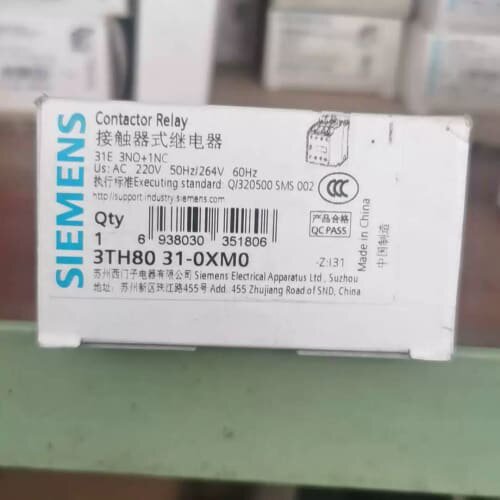 议价接触器式继电器 3TH80 31-0XM0，220V交