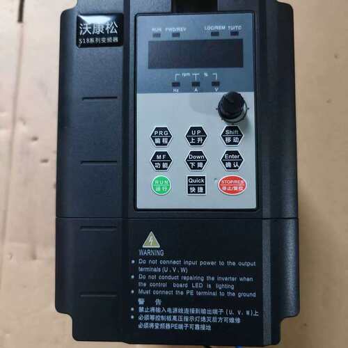 议价沃康松S18系列变频器S18-0-4G/5.5P-3-B，4维修