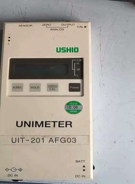 议价USHIO牛尾 紫外线照度计 UIT-201 A可维修