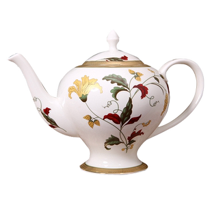 欧式茶具轻奢套装高档下午茶茶具西式英式骨瓷茶壶唐山15头咖啡具