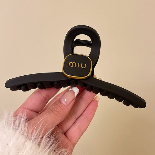 鲨鱼夹亚克力新款高级感自制